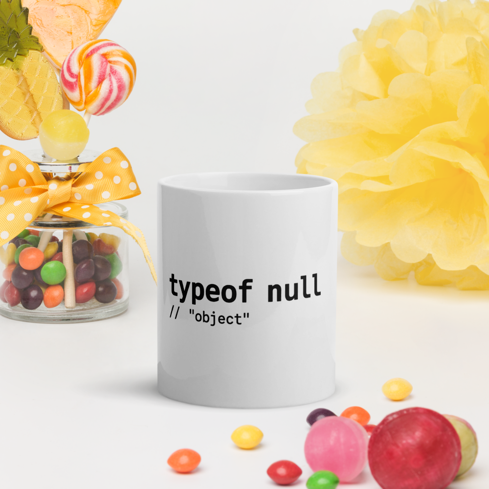 Typeof null mug · White / 11 oz