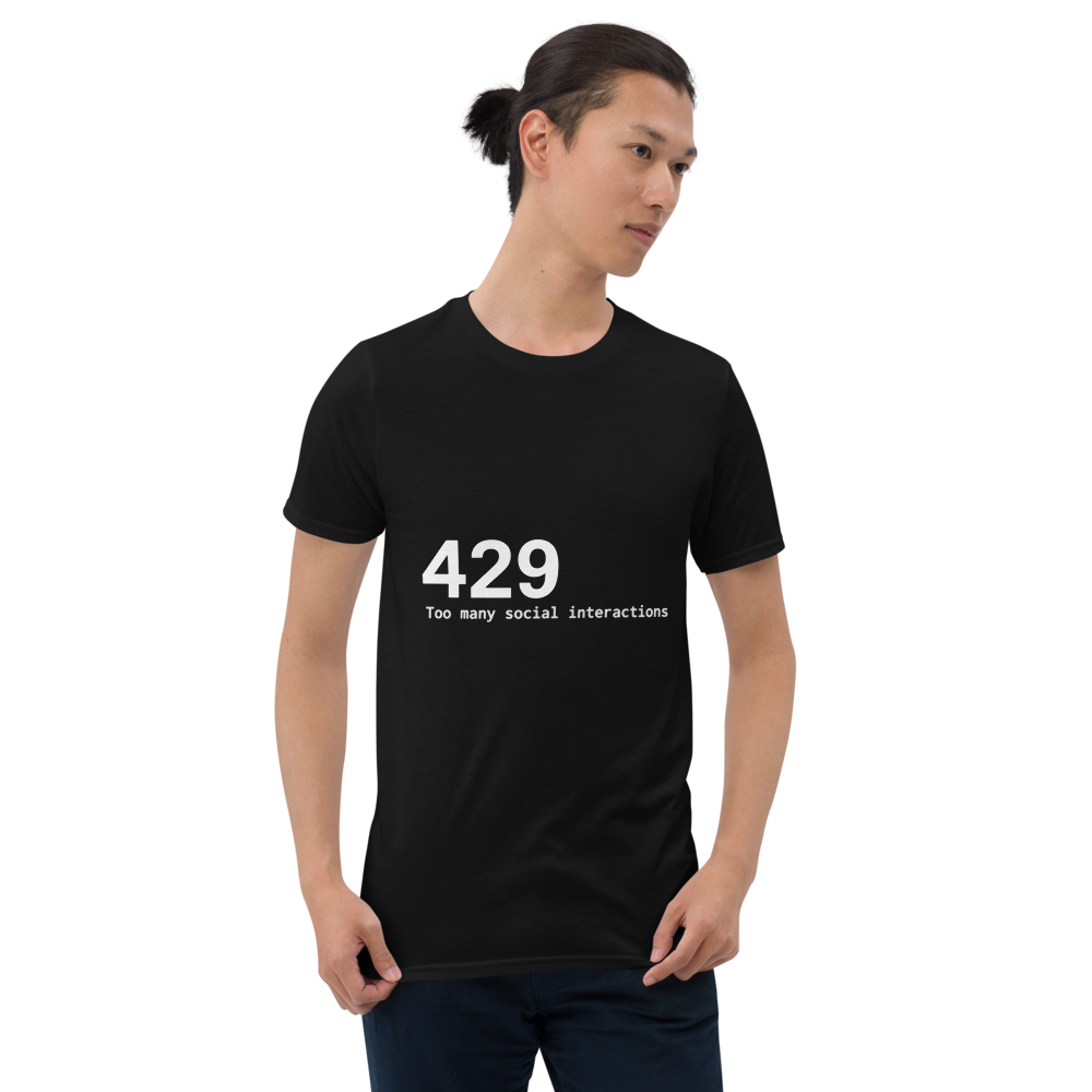 429 T-Shirt · Unisex / Black / S