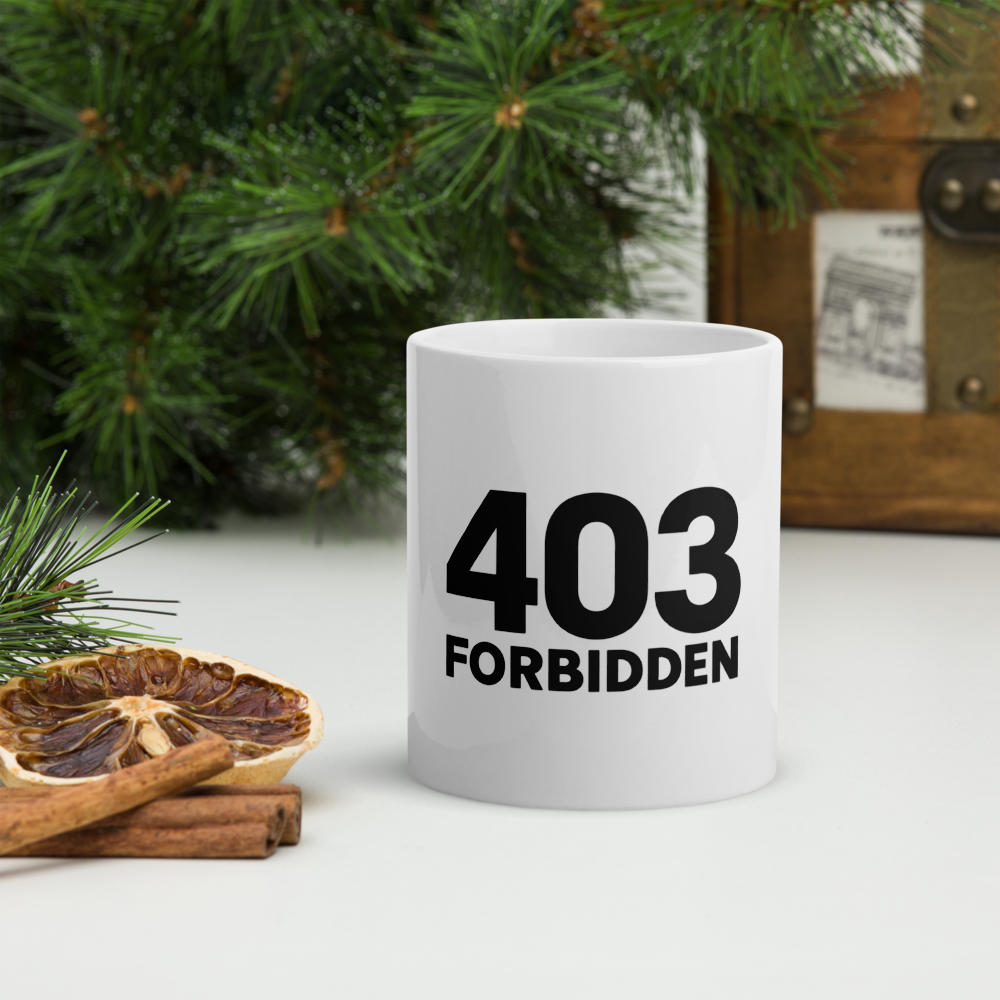 403 Mug · White / 11 oz