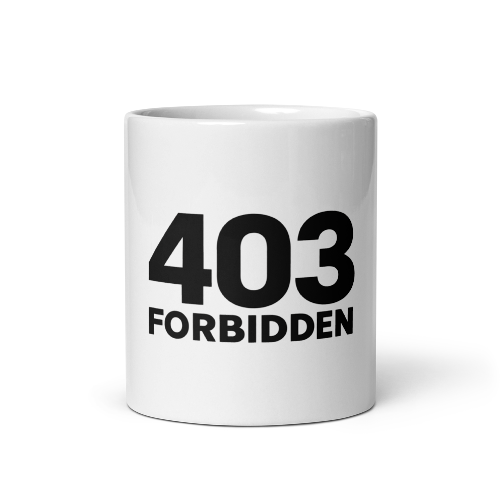 403 Mug · White / 11 oz