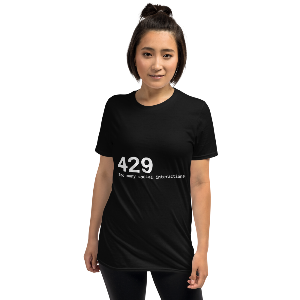 429 T-Shirt · Unisex / Black / S