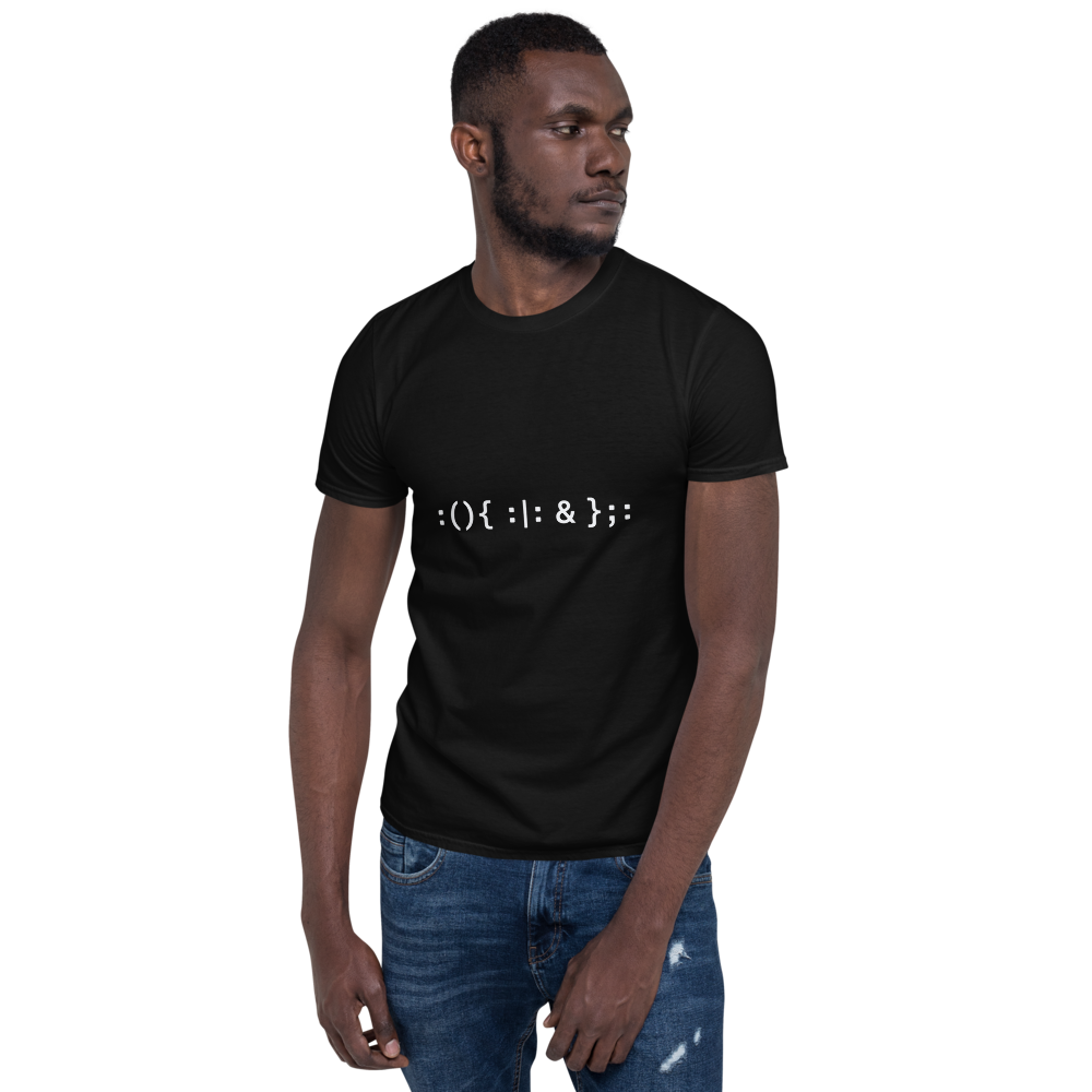 Techy - Bash Logic Bomb · Unisex / Black / S