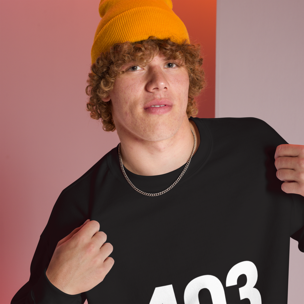 403 Unisex Sweatshirt · Unisex / Black / S