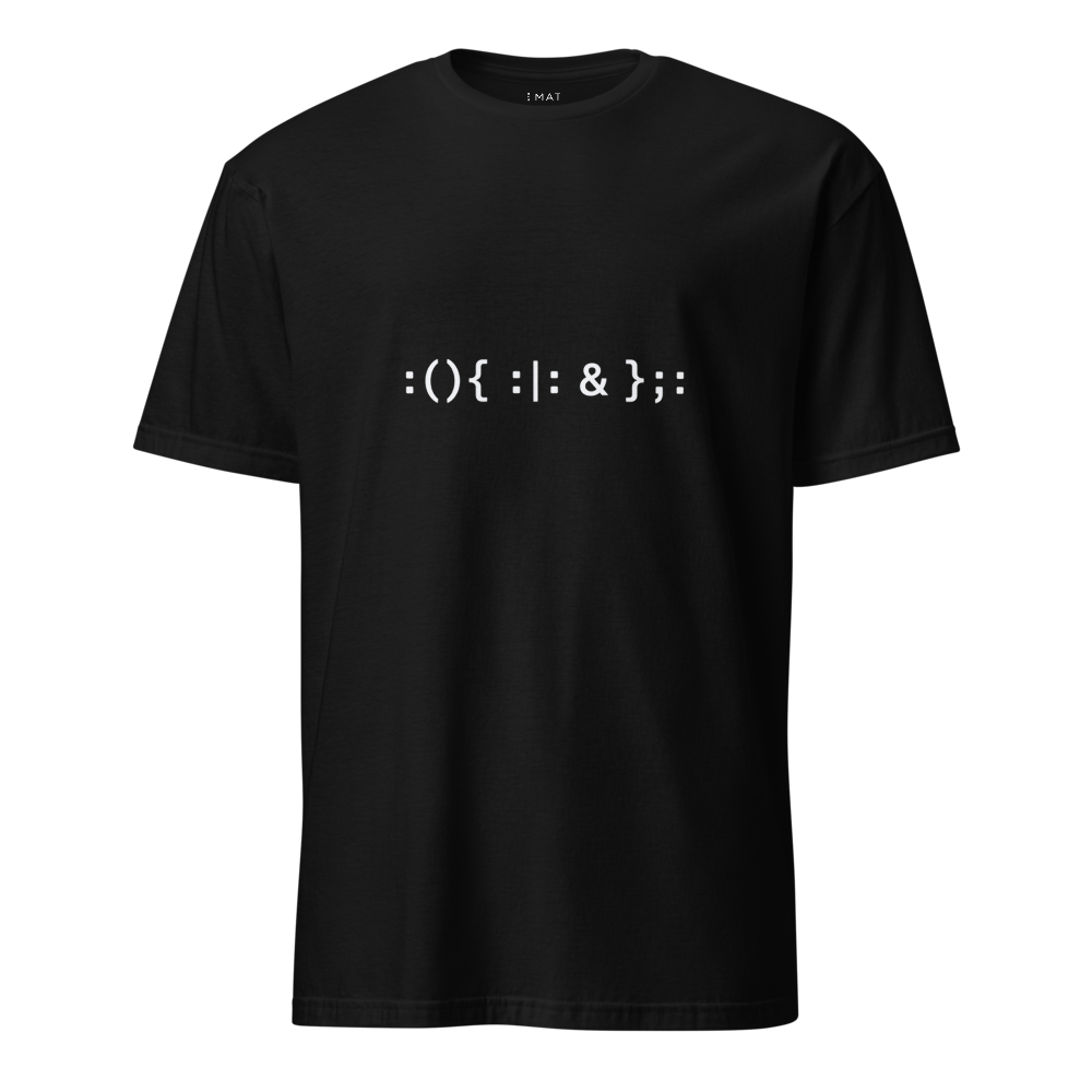 Techy - Bash Logic Bomb · Unisex / Black / S